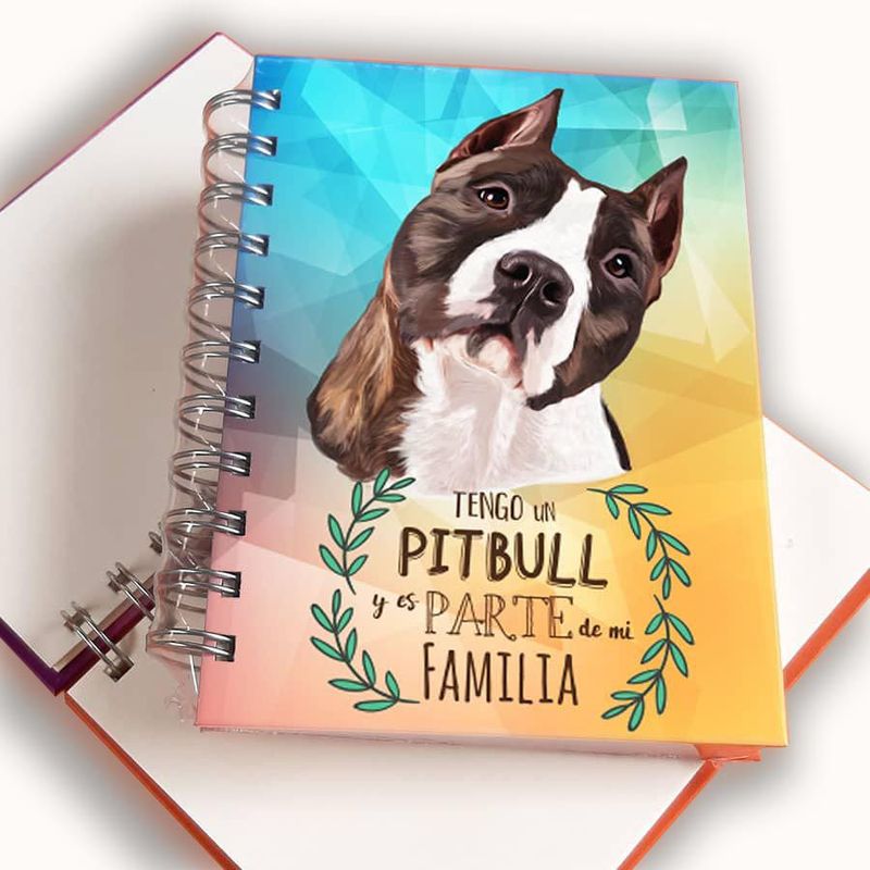 QALA DISEÑO - Libreta A6 - Qala Diseño - Perro Pitbull