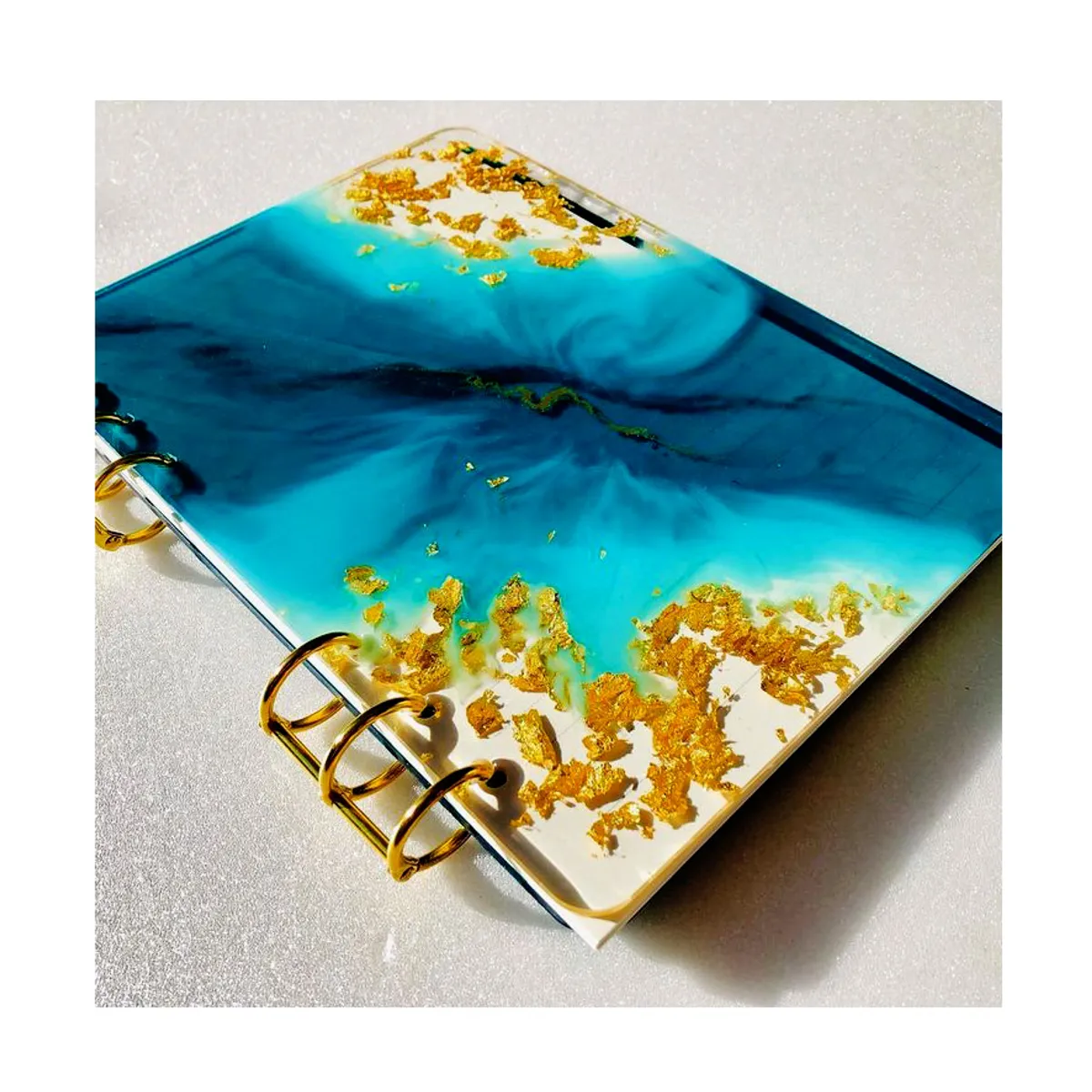 DO DOCTOR OBRA - RESINA EPÓXICA CRISTAL AQUA GLASS KIT DE 1 LT