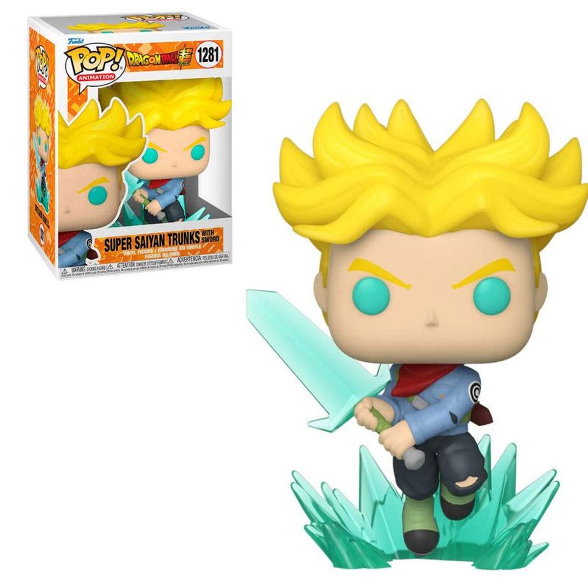 FUNKO - Funko Pop Dragon Ball - Trunks con Espada 1281