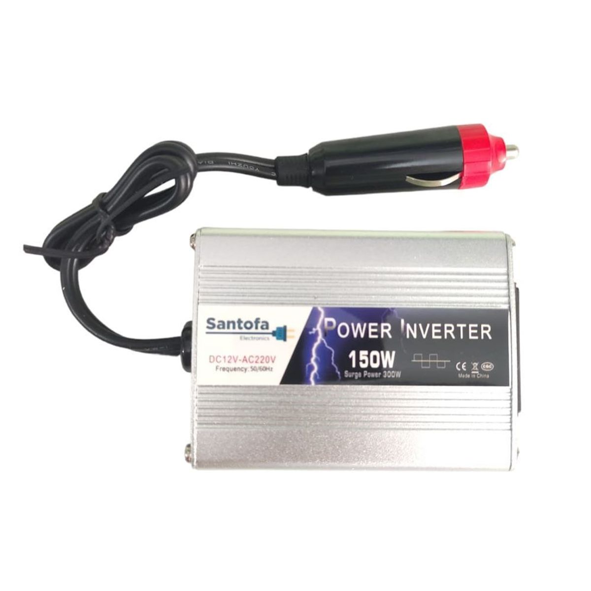 SANTOFA ELECTRONICS - Inversor De Corriente Para Auto De 12v A 220v Usb 150w Santofa