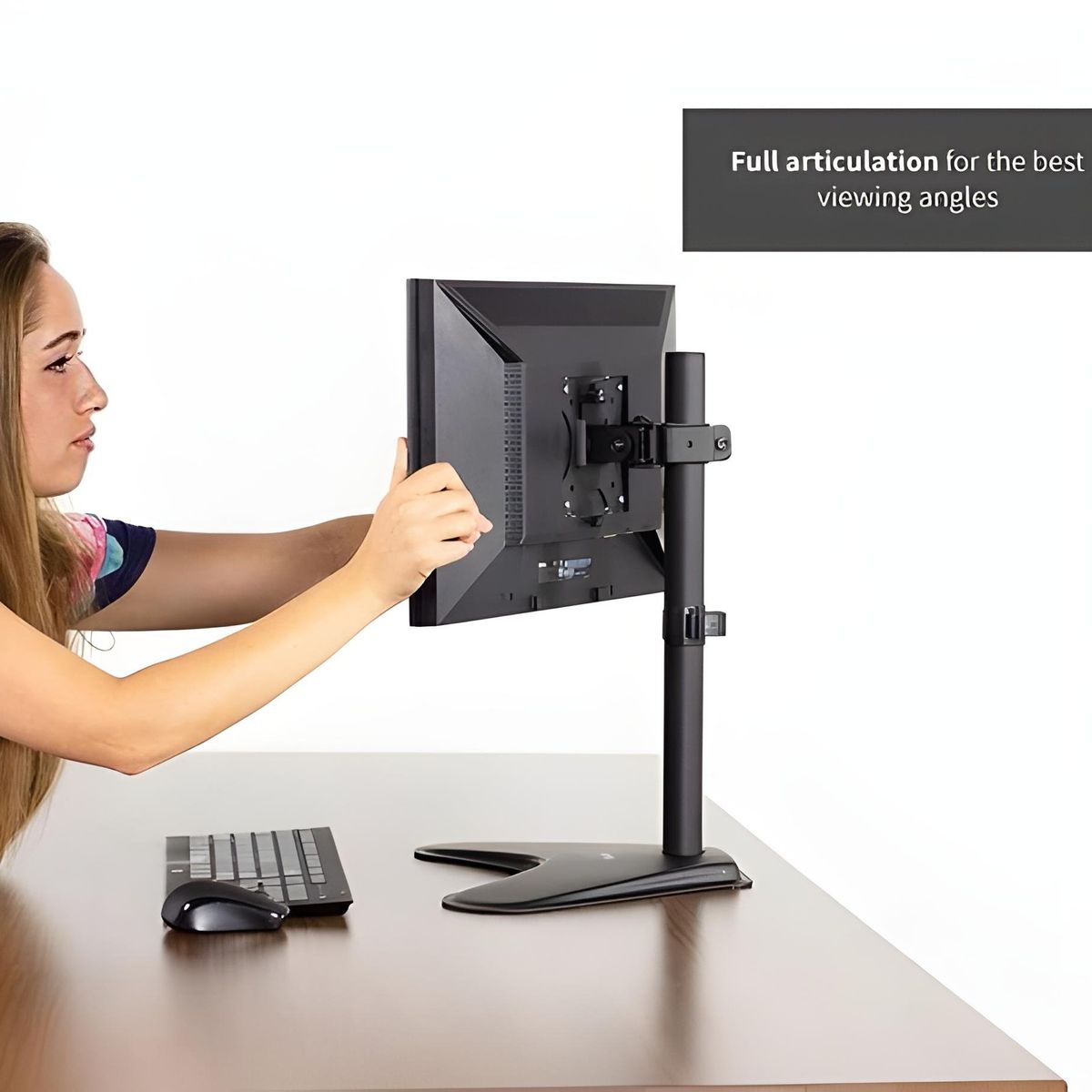 GENERICO - MONTECH - Rack Soporte con Base para Monitor de 17 a 32 Pulg