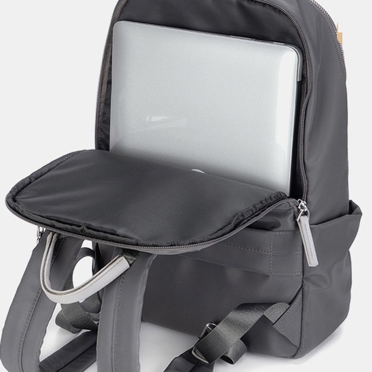 OEM - Mochila para Mujer Portalaptop 15.6 Impermeable - Gris
