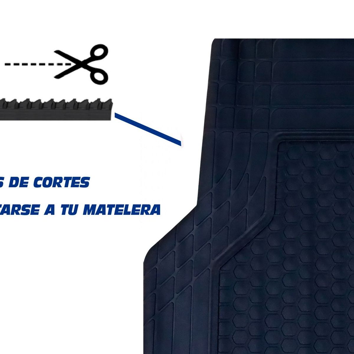 SPARCO - PISO MALETERA NEGRO SPARCO TAPIZ PROTECTOR SUELO