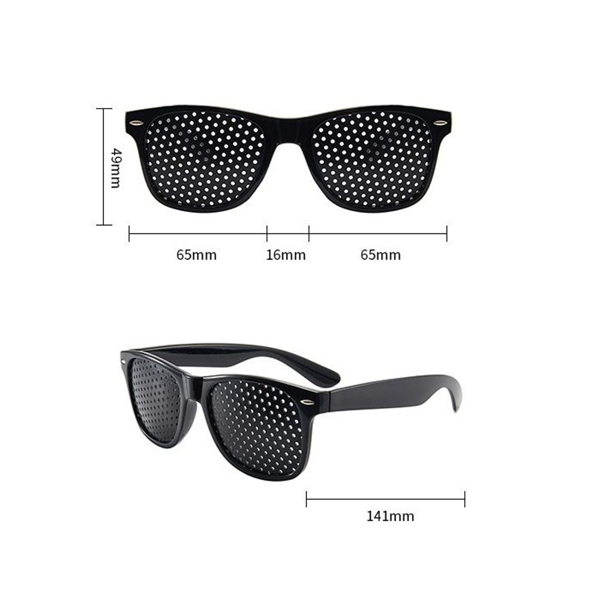 GENERICO - LENTES PINHOLE RETICULARES ESTENOPEICOS ANTIFATIGA - MEJORE SU VISION