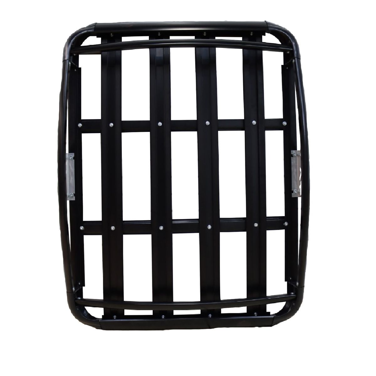 GENERICO - PARRILLA 4X4 140CM PLANA ALUMINIO NEGRO PORTAEQUIPAJE BARRA