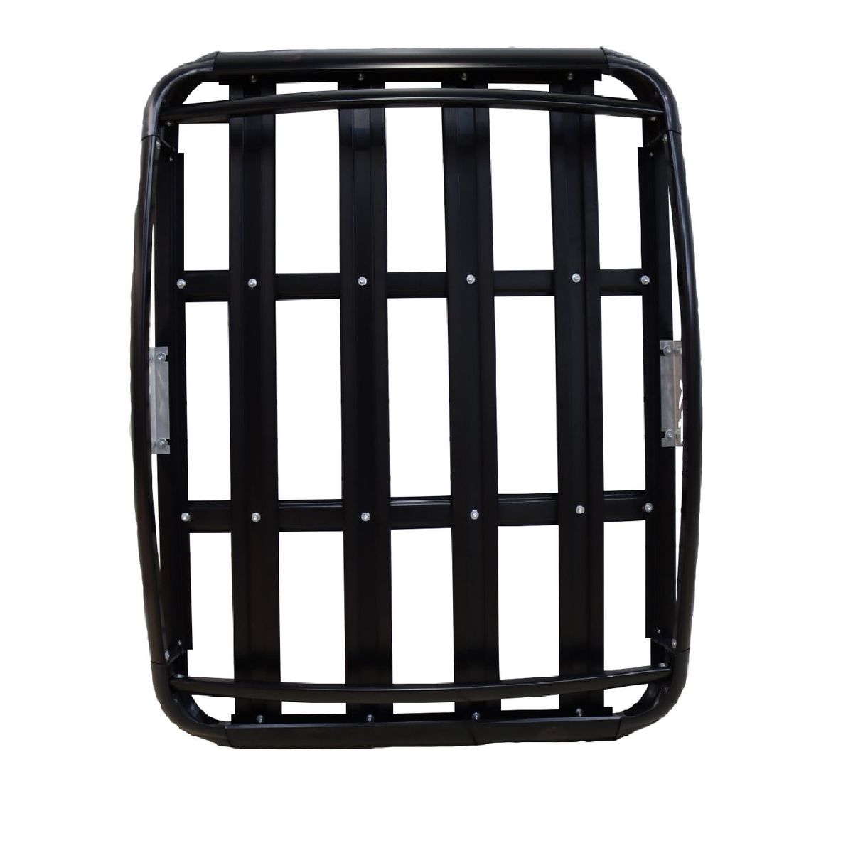 GENERICO - PARRILLA 4X4 140CM PLANA ALUMINIO NEGRO PORTAEQUIPAJE BARRA