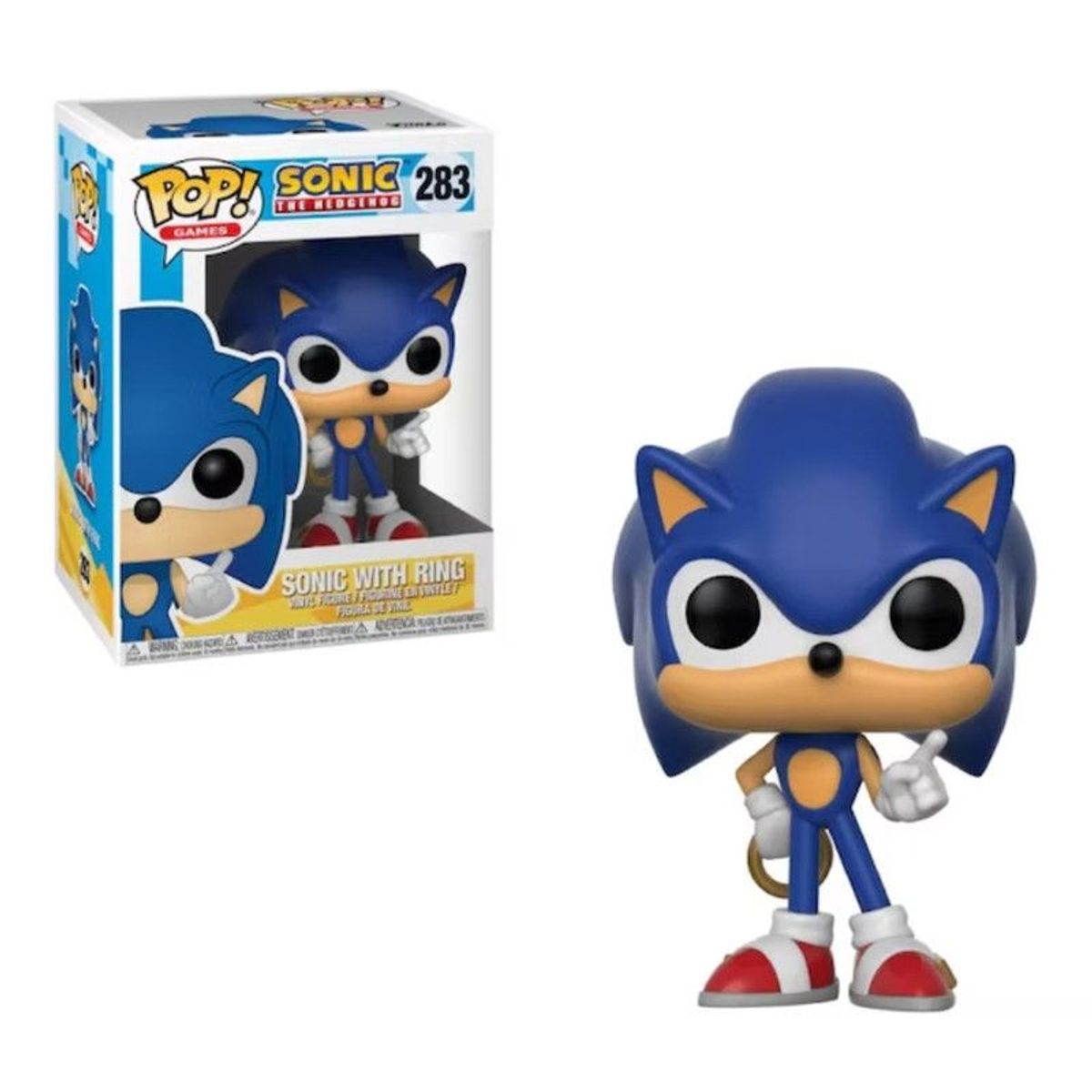 FUNKO - Funko Pop Sonic - Sonic con Anillo 283