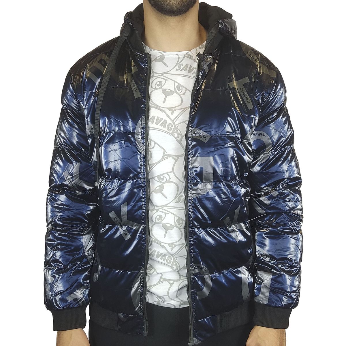 GENERICO - Casaca Hombre Térmica Reversible MSBAO - Azul