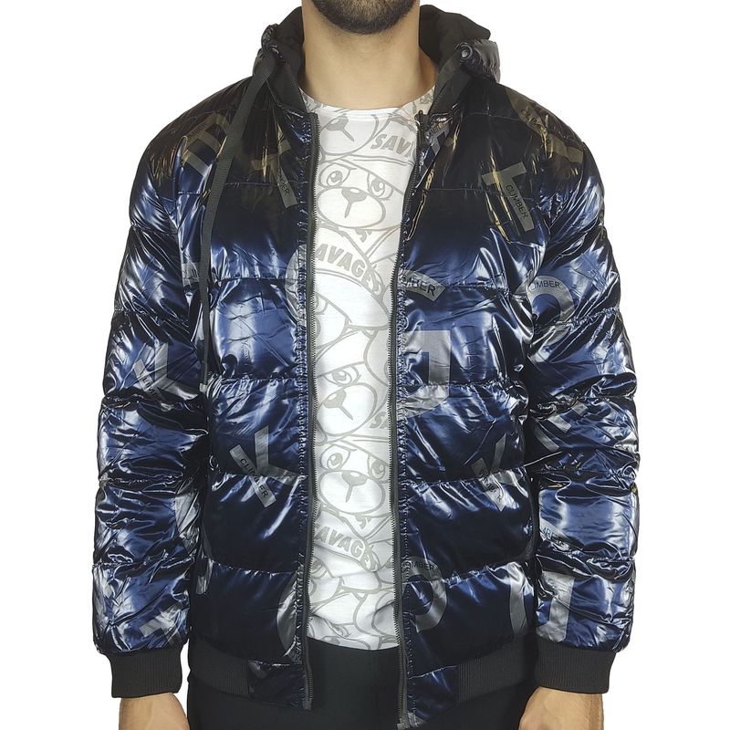 GENERICO - Casaca Hombre Térmica Reversible MSBAO - Azul