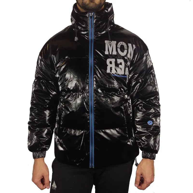 GENERICO - Casaca Hombre Térmica Brillo MSBAO 5509 - Negro