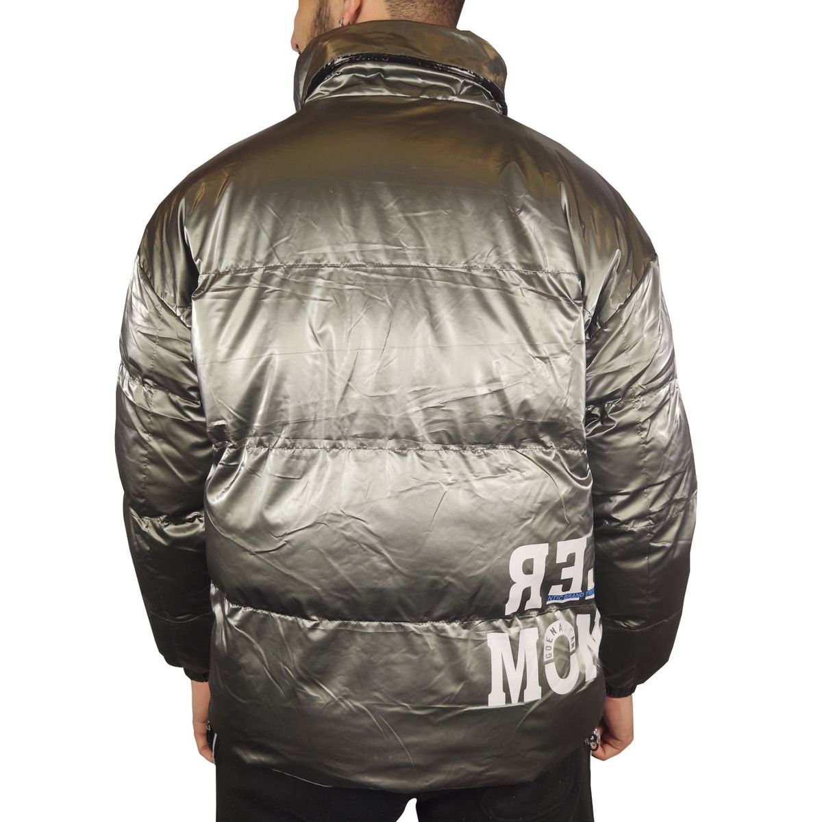 GENERICO - Casaca Hombre Térmica Brillo MSBAO 5509 - Plomo