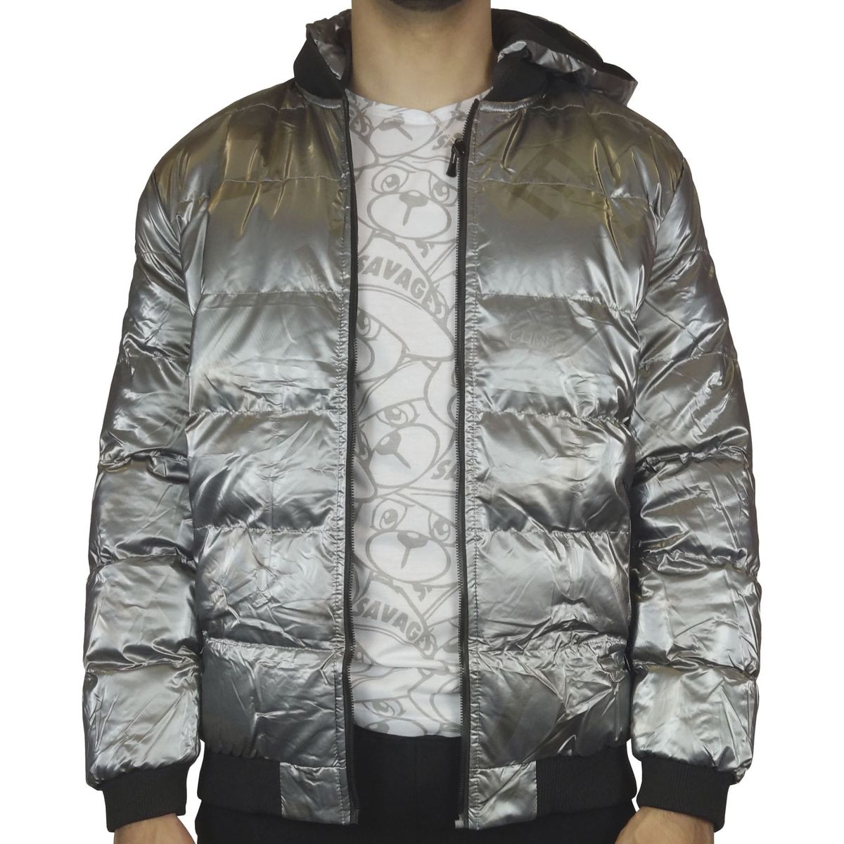 GENERICO - Casaca Hombre Térmica Reversible MSBAO - Plomo