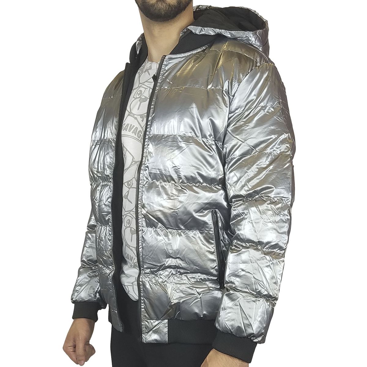 GENERICO - Casaca Hombre Térmica Reversible MSBAO - Plomo