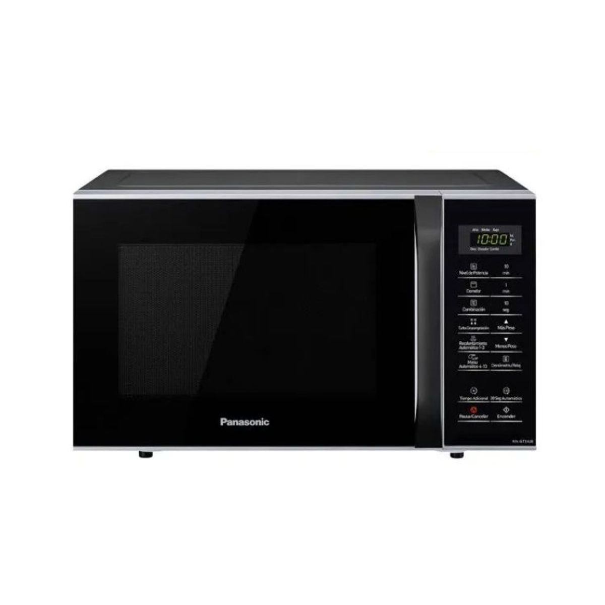 PANASONIC - Horno MicroOndas Panasonic NN-GT34JBRPK 23 Litros Negro + Plata