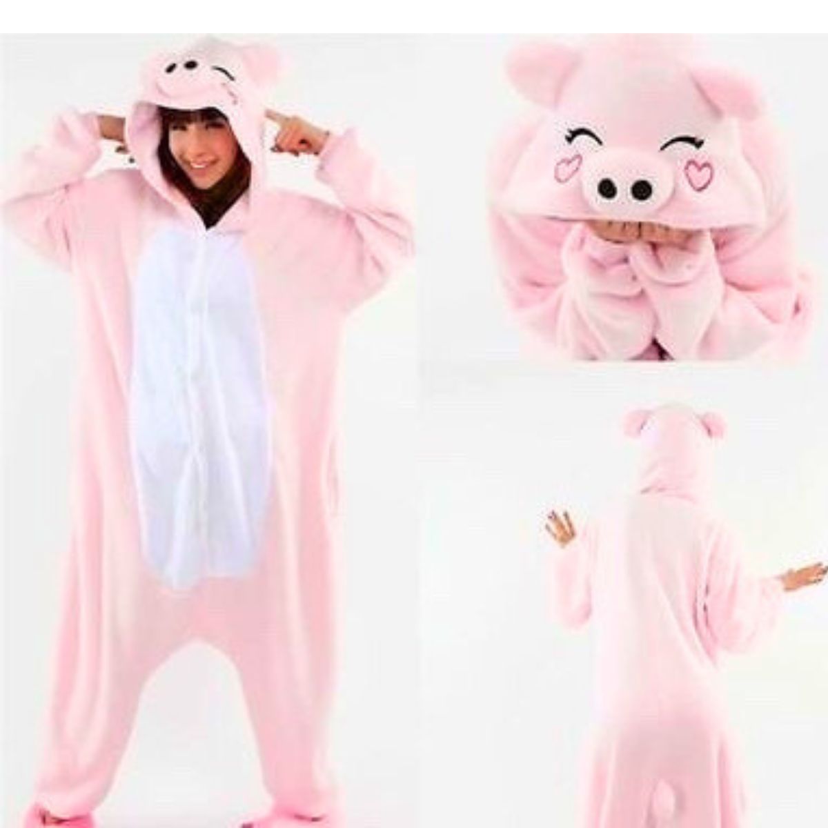 GENERICO - Pijama Importada de Cerdo Cerdito Chancho Pig Onesie