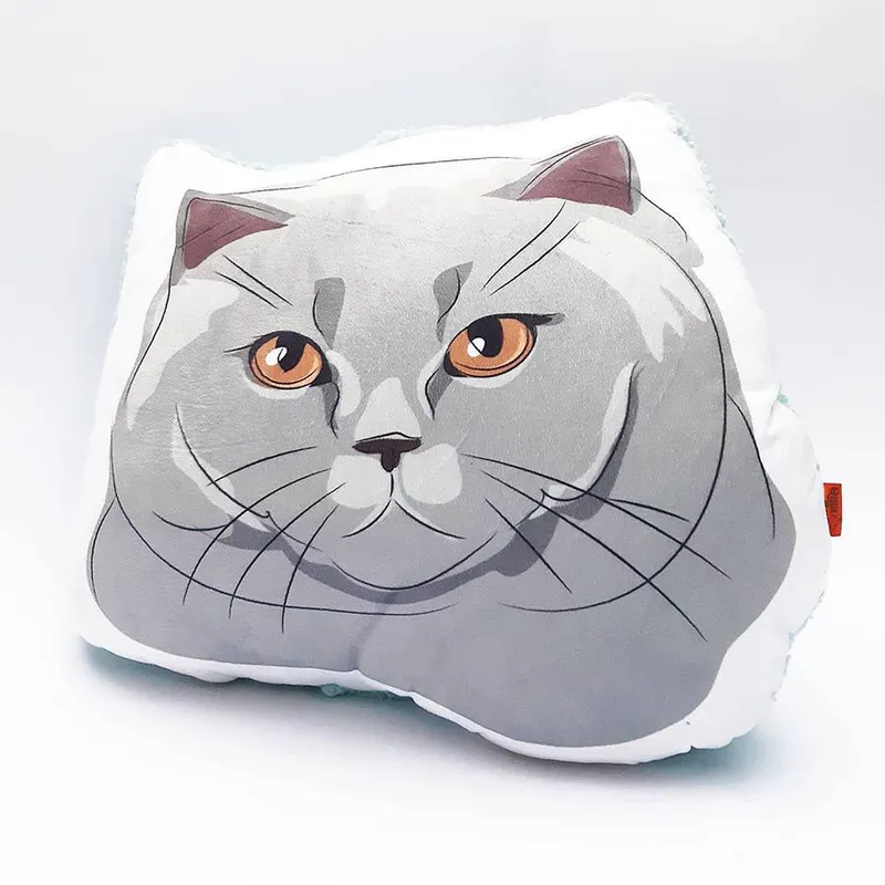 QALA DISEÑO - Almohada Decorativa - Qala Diseño - Gato Gris