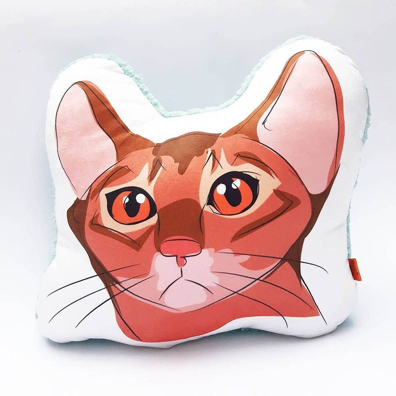QALA DISEÑO - Almohada Decorativa - Qala Diseño - Gato Orejón