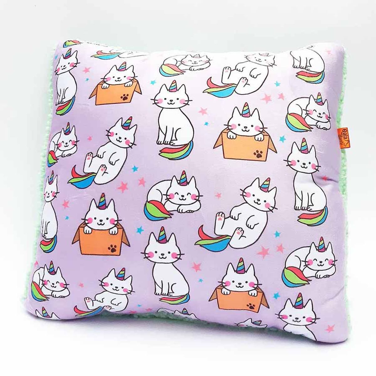 QALA DISEÑO - Almohada Decorativa - Qala Diseño - Gaticornio - Cojín Gato