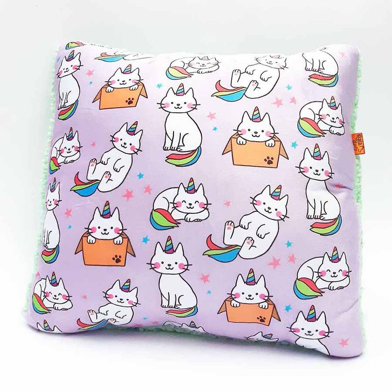 QALA DISEÑO - Almohada Decorativa - Qala Diseño - Gaticornio - Cojín Gato
