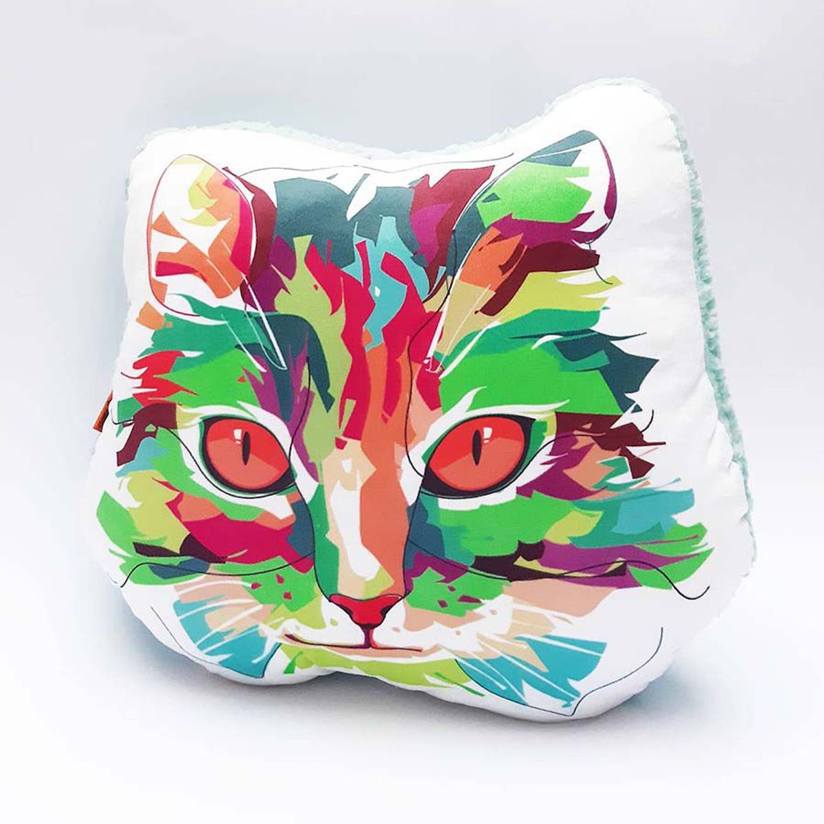 QALA DISEÑO - Almohada Decorativa - Qala Diseño - Gato Arcoiris