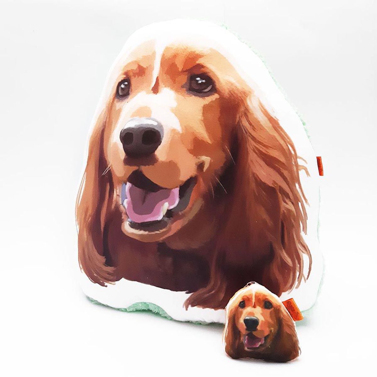 QALA DISEÑO - Pack Almohada y Llavero - Qala Diseño - Perro Cocker