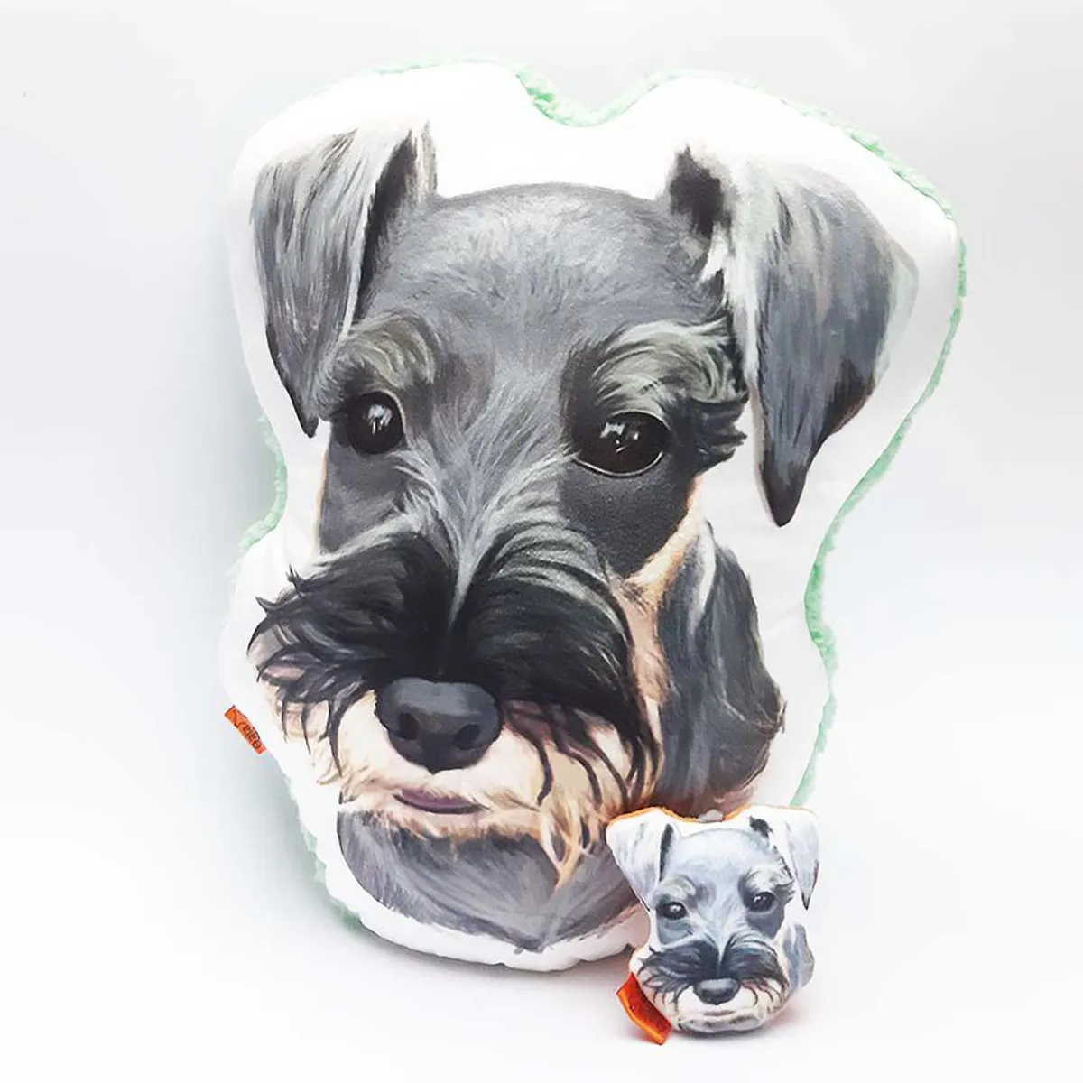 QALA DISEÑO - Pack Almohada y Llavero - Qala Diseño - Perro Schnauzer