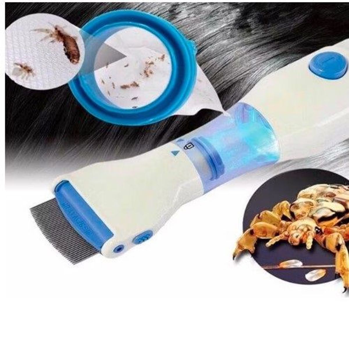 GENERICO - PEINE EXTRACTOR DE PIOJOS Y LIENDRES