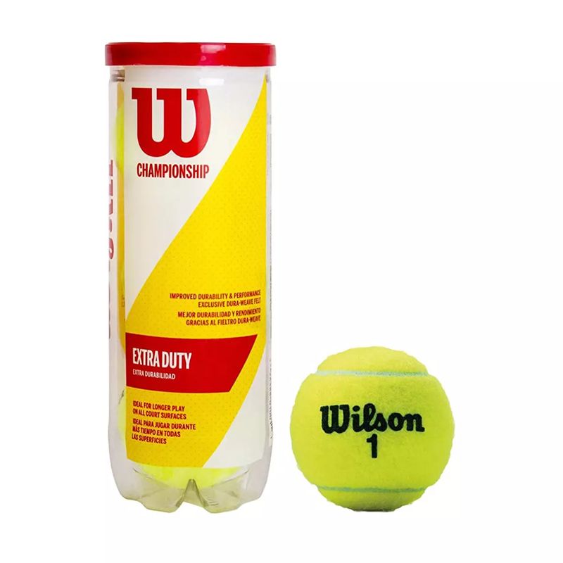 WILSON - PELOTAS DE TENIS WILSON CHAMPIONSHIP EXTRA DUTY