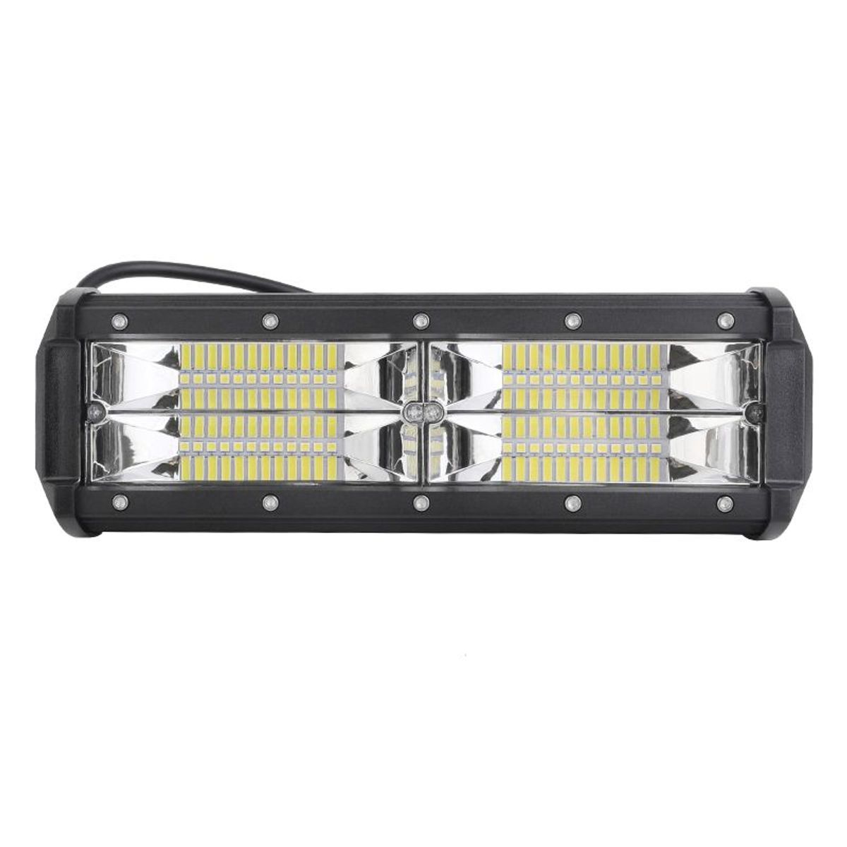 GENERICO - Neblinero Led Barra 144w Blanco 24cm Neblinero 3d New