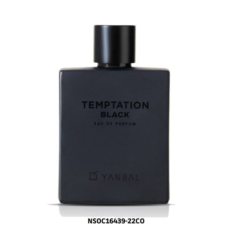 YANBAL - Perfume para Hombre Temptation Black Eau de Parfum 100 ml