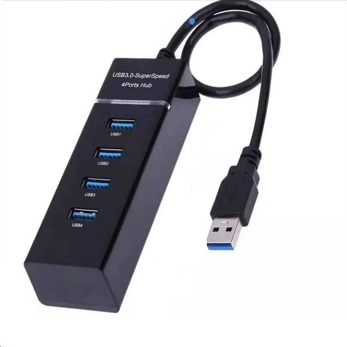 SEISA - Hub Usb 3.0 - Pc Laptop Alta Velocidad - 4 Puertos - Solumatica