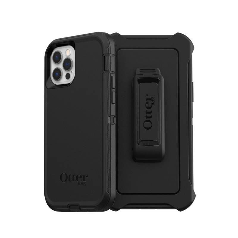 OTTERBOX - Case Protector Otterbox Defender Iphone 12 Pro Max - Negro.