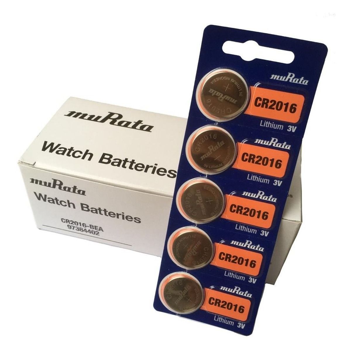 GENERICO - MURATA PILAS DE LITIO CR2016 3V