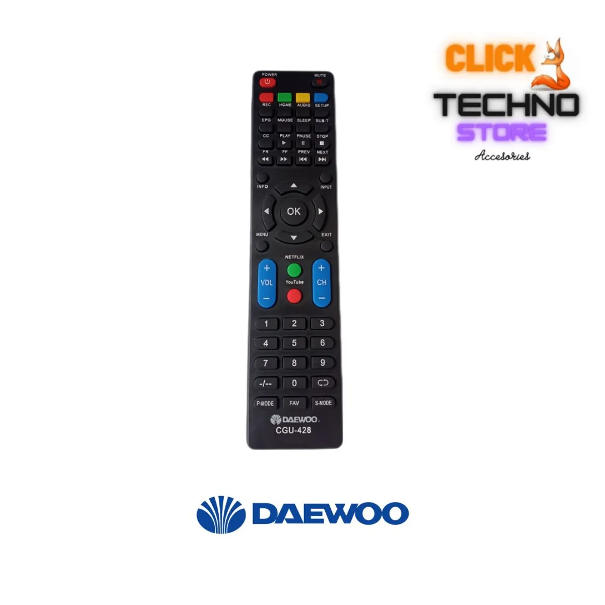 GENERICO - CONTROL REMOTO DAEWOO PARA SMART TV