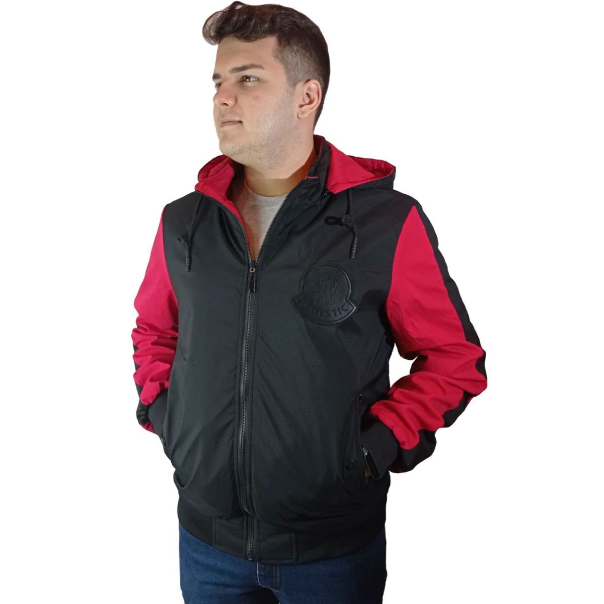 GENERICO - Casaca Hombre Térmica Reversible Xian - Negro