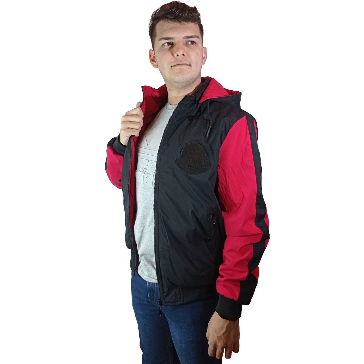 GENERICO - Casaca Hombre Térmica Reversible Xian - Negro