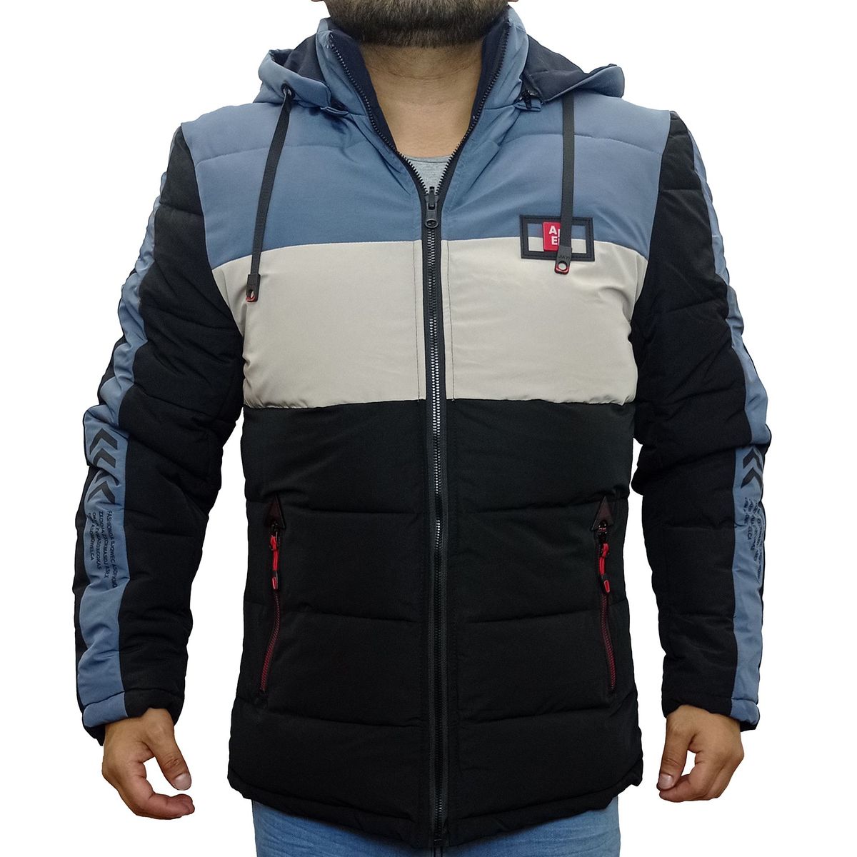 GENERICO - Casaca Hombre Térmica Reversible Ader - Acero