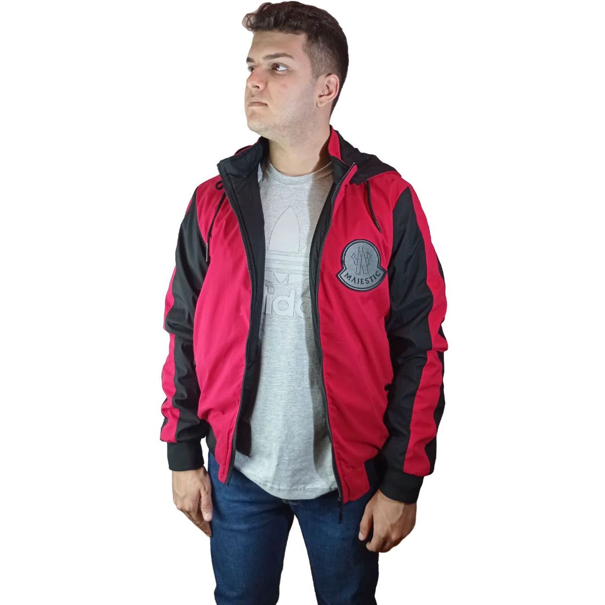 GENERICO - Casaca Hombre Térmica Reversible Xian - Rojo