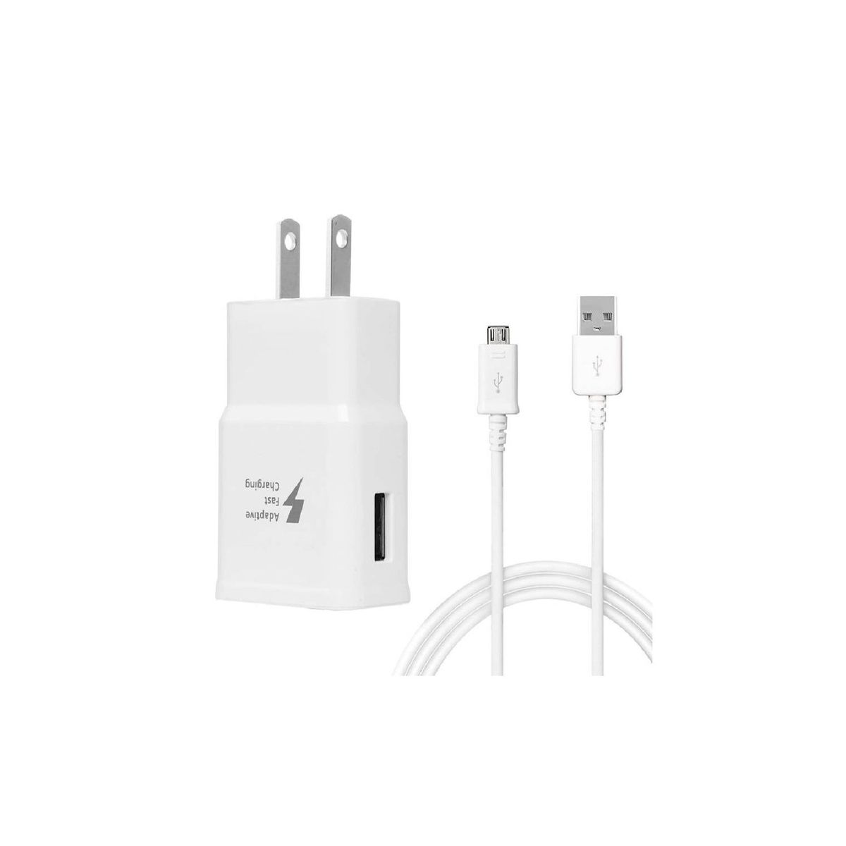 OTTOWARE - Cargador Samsung para s6s7 note4 con cable V8 Caja