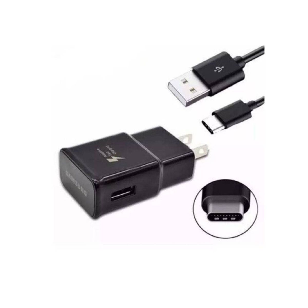 OTTOWARE - CARGADOR SAMSUNG PARA S8S9 CON CABLE C