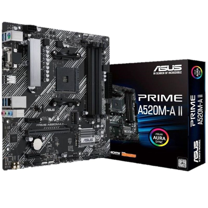 Motherboard ASUS PRIME A520M-A IICSM A520 AM4 mATX ASUS
