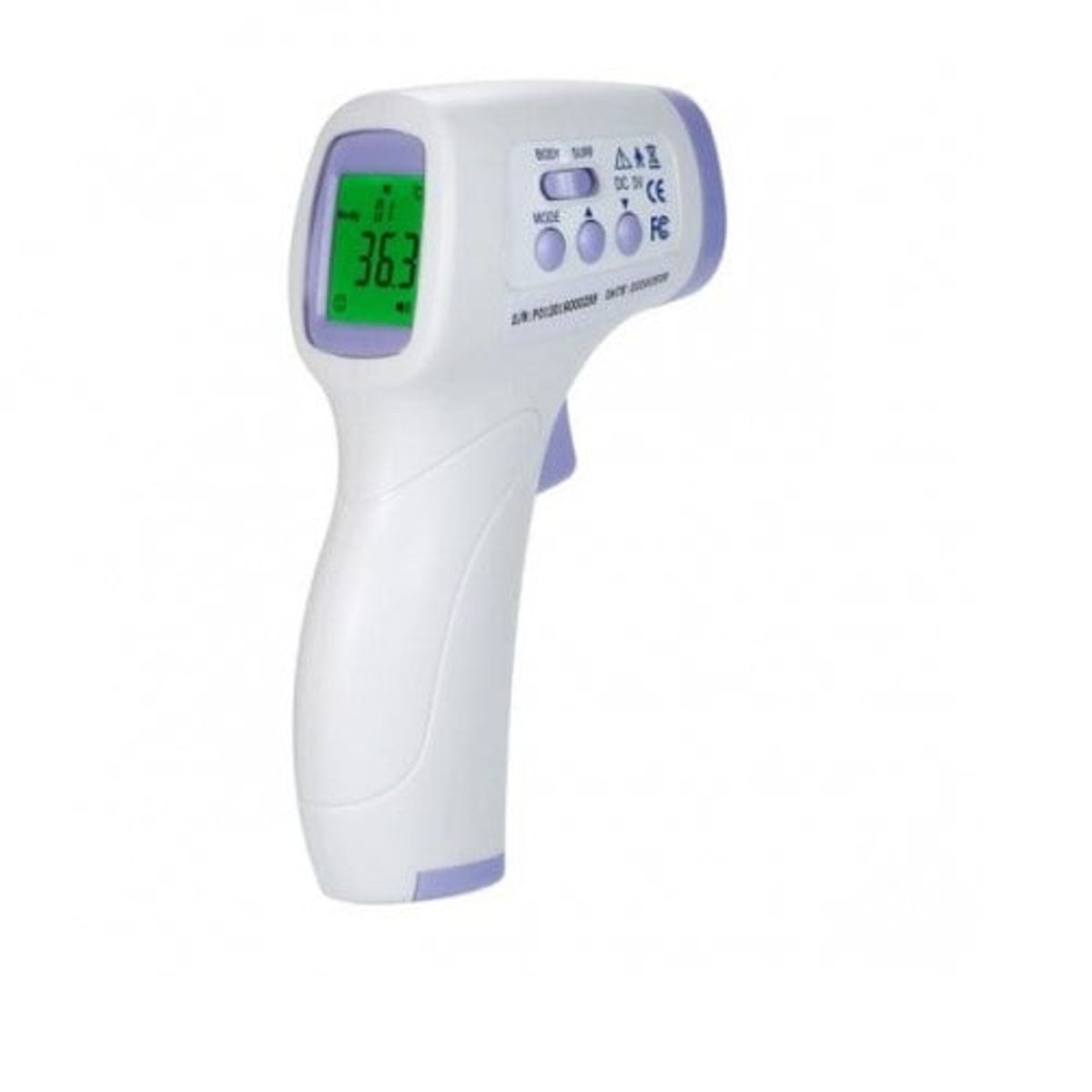 GENERICO - Termómetro Infrarrojo Digital  Babyly: Pantalla Lcd Y Uso Sin Contacto