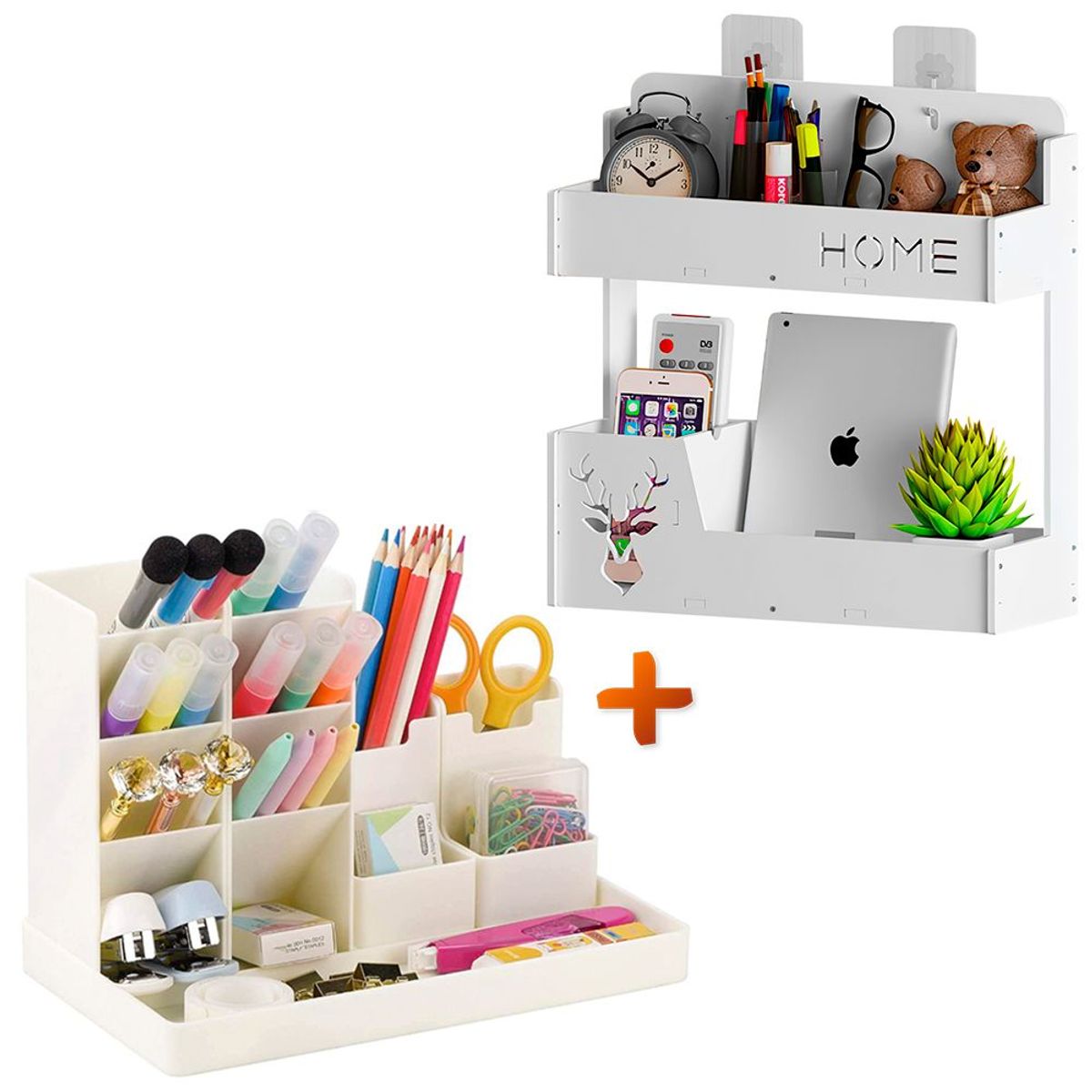 SASHIJA - Librero Organizador Escritorio J15 Y Organizador Oficina BG