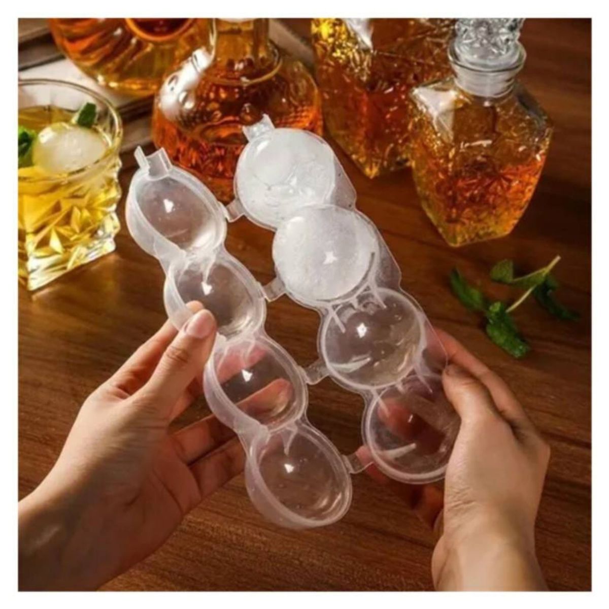 GENERICO - Hielera Molde Esfera Bola