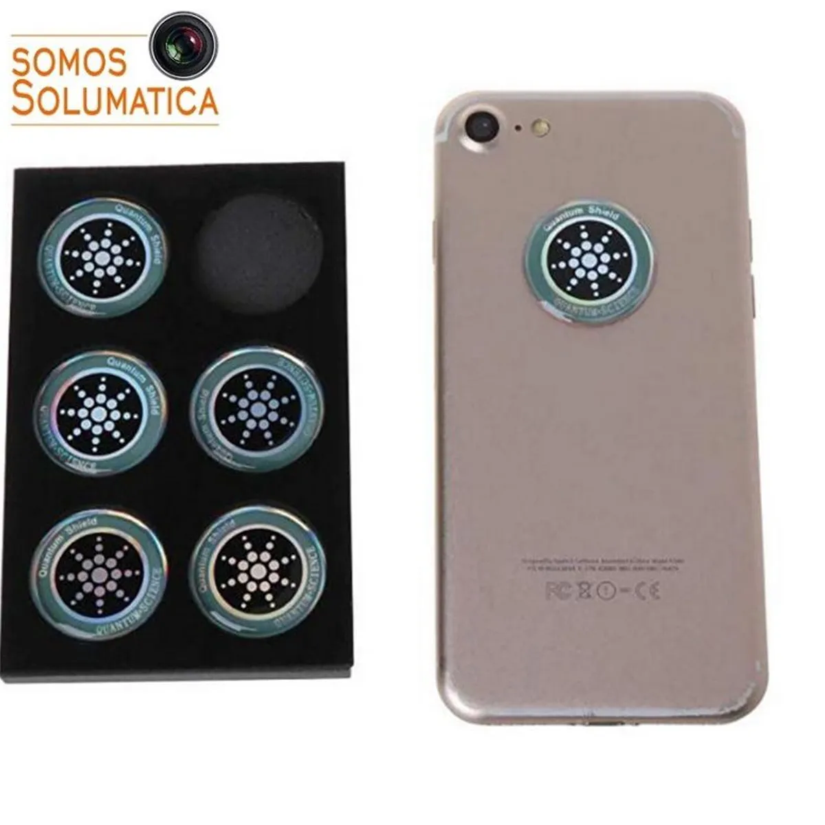 OEM - Protector Antiradiacion - Solumatica - Bloquea Ondas - Pack 6 Parches