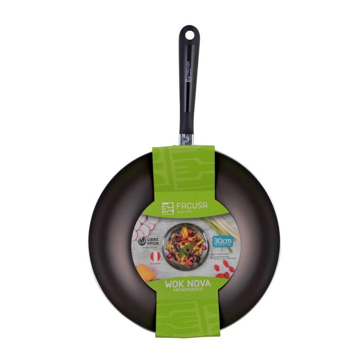 FACUSA - Sarten Wok 30 cm Facusa