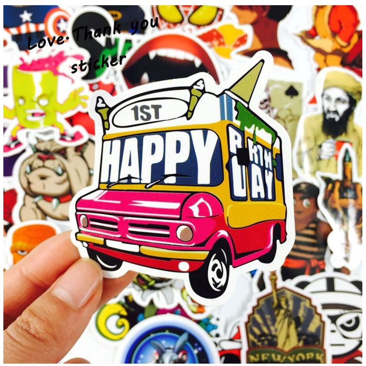 OEM - Stickers Pack 100 Unidades - Solumatica - Modelos Variados