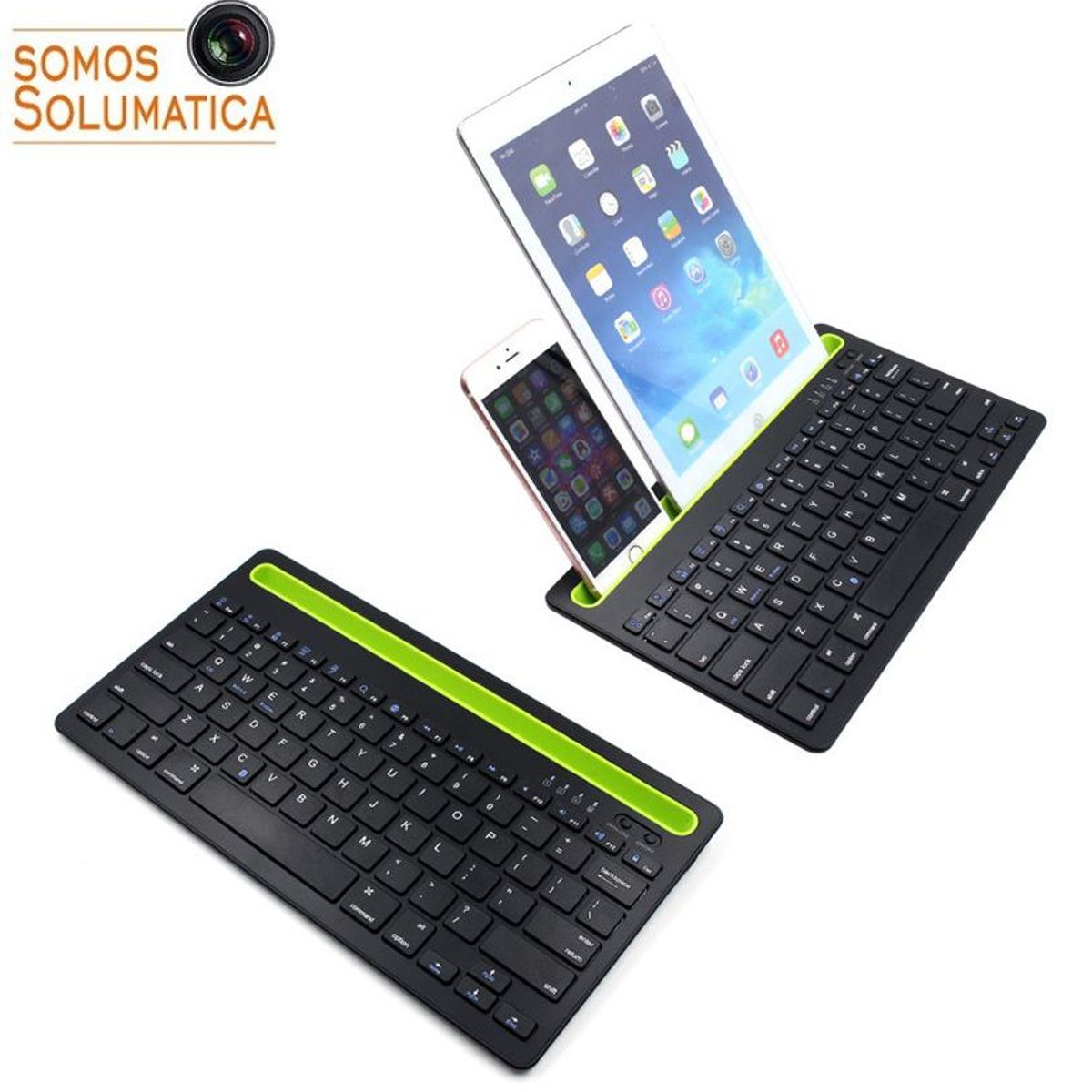 SEISA - Teclado Bluetooth -  Multi-dispositivos iPad - ios Android Windows