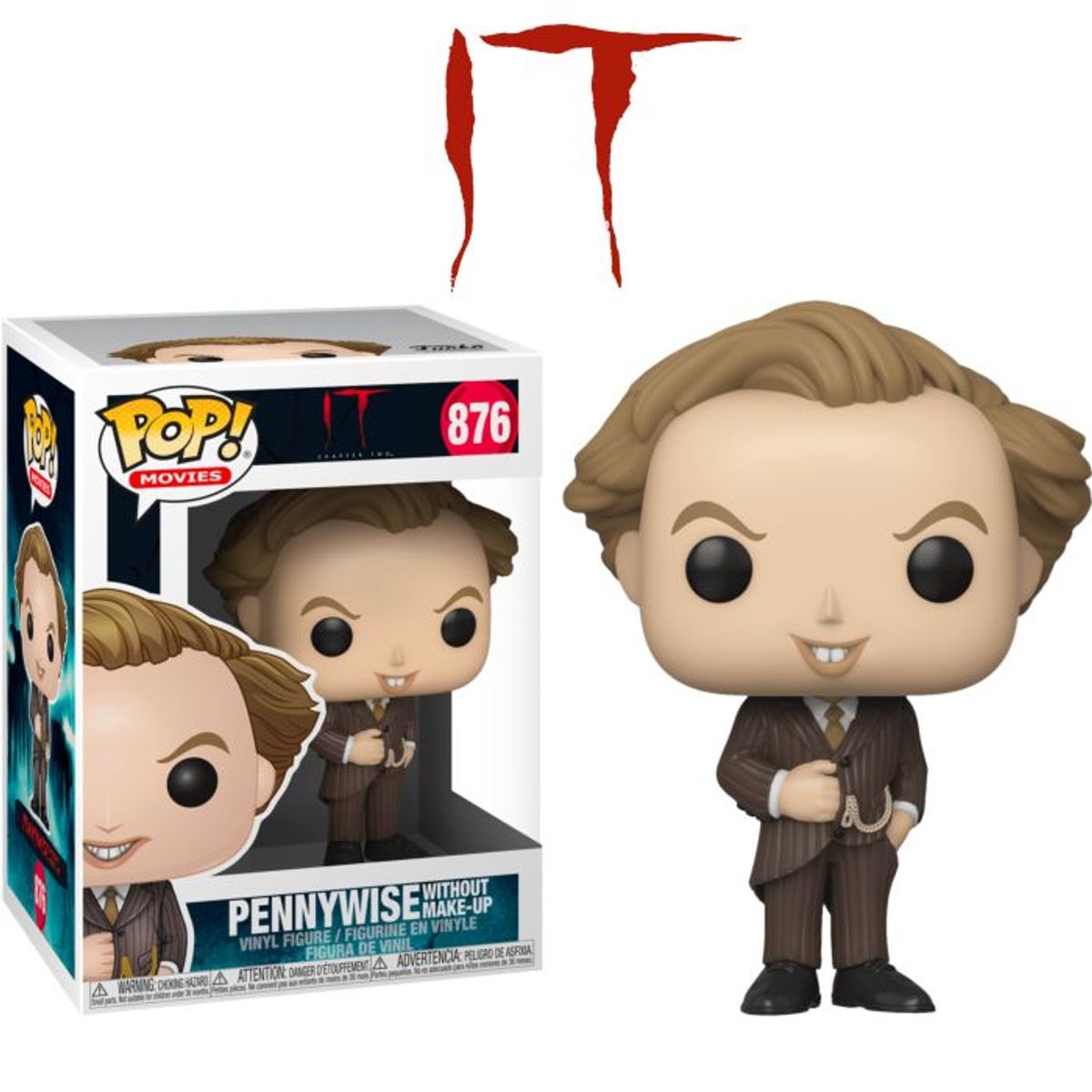 FUNKO - Funko Pop Pennywise Without Make Up - Movie IT 2 #876