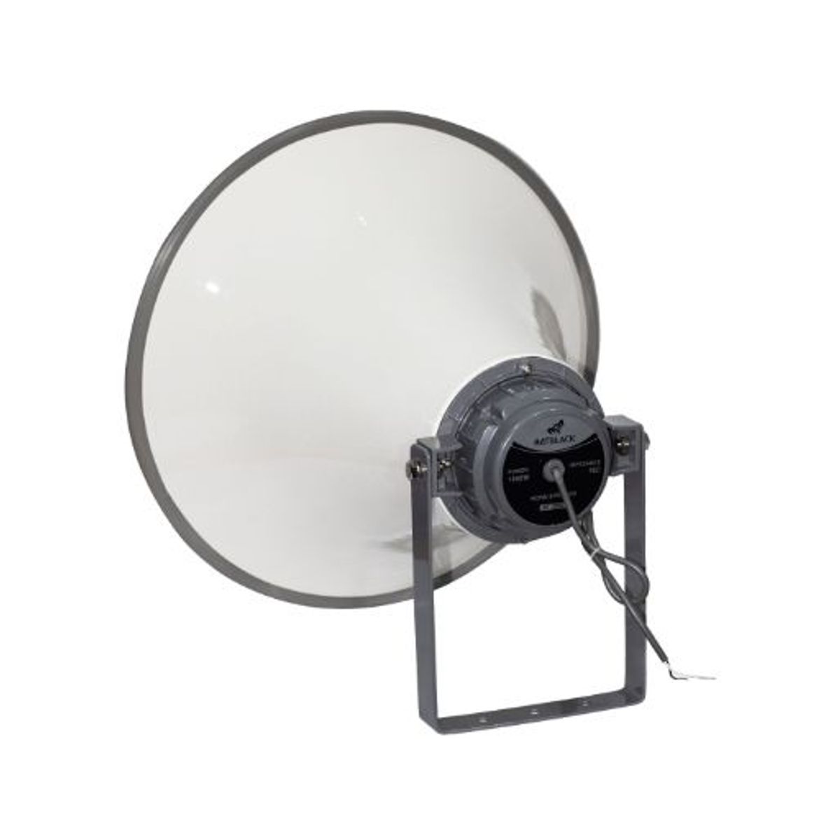 BATBLACK - Bocina para Perifoneo 1000W 16 Ohm 20″ BT-2050 BATBLACK